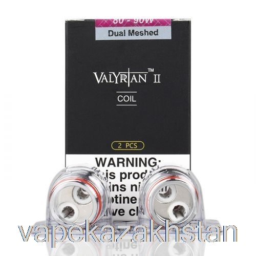 Vape Smoke Uwell Valyrian II 2 Replacement Coils 0.14ohm UN2-2 Dual Mesh Coils